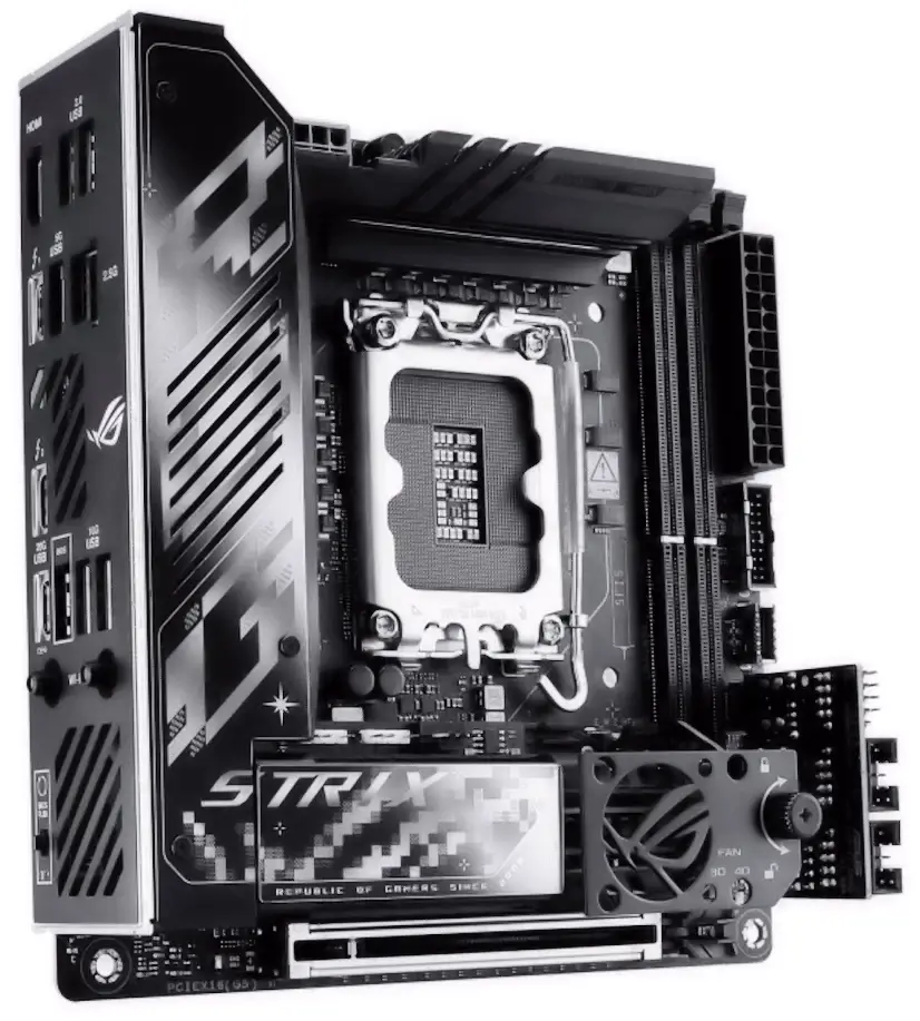 Montaje ASUS ROG STRIX Z890-I GAMING WIFI Rascafría Informático Rascafría - Montaje ASUS ROG STRIX Z890-I GAMING WIFI Rascafría